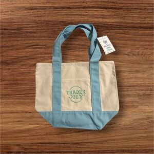 Trader Joe’s Pastel Blue Mini Tote